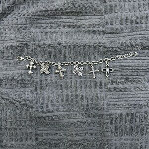 Brighton 6 Crosses Bracelet